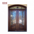 elegant entrance door arched wood entry door